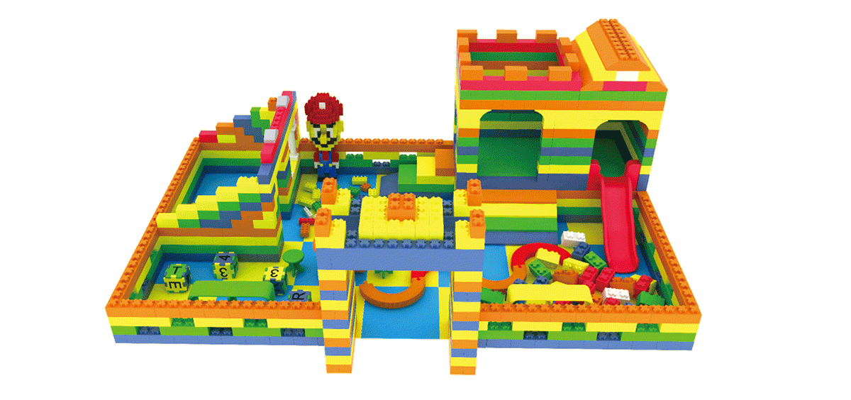 3701 室內積木遊樂場 – 露營小屋
