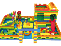 3701 室內積木遊樂場 – 露營小屋